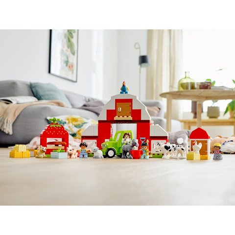 Конструктор LEGO DUPLO Хлев, трактор и уход за животными (10952) Превью 12