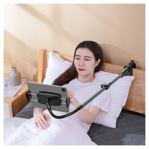 Держатель Baseus Otaku life Pro, с креплением, настольный, выдвижной, серый, #LUZQ000013 Превью 1