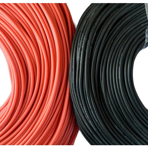 Провод в силиконовой изоляции 26AWG, 0,16 мм², 1 м, красный, UL3135 Превью 1