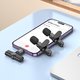 Мікрофон петличний Borofone BFK12, безпровідний, з кліпсою, USB тип-C, Lightning Прев'ю 3