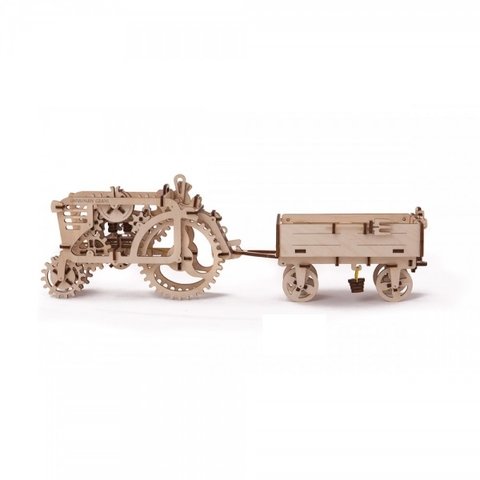Механический 3D-пазл UGEARS Прицеп Превью 6