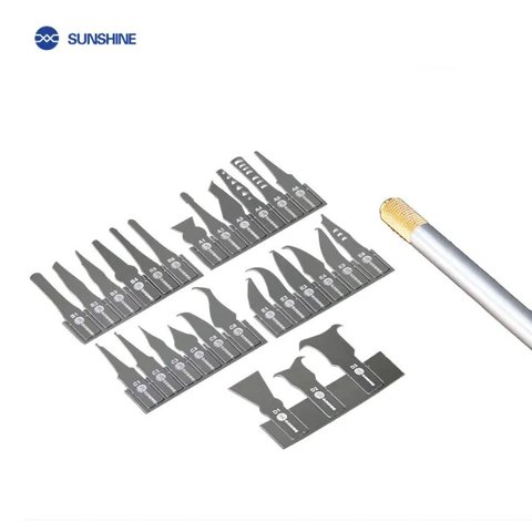 Набор скальпелей Sunshine SS-101A,  для микросхем, 27 in 1 Превью 1