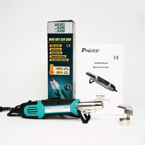 Pistola de aire caliente Pro'sKit SS-628F Vista previa  3