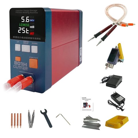 Máquina de soldadura por puntos Glitter 801H, 19,8 kW h Vista previa  1