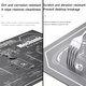 Insulation Mat Mechanic V78, (stain resistant, heat resistant, 600 mm, 350 mm) Preview 2