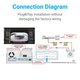Mazda 2, Mazda 3, Mazda 6, CX-5, CX-9, CX-3 Reverse Camera Kit With 4 Pin Cable Wire Harness Preview 9
