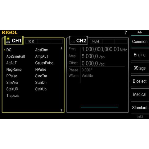 Arbitrary Waveform / Function Generator RIGOL DG4062 Preview 4