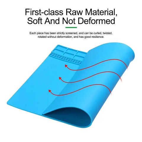 Insulation Mat RELIFE RL-004A, (heat resistant, antistatic, 355 mm, 250 mm, with cells) Preview 3
