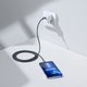 USB кабель Baseus Crystal Shine Series, USB тип-C, Lightning, 200 см, 20 Вт, черный, #CAJY000301 Превью 2