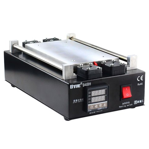 Dispositivo para despegar el módulo de pantalla UYUE 948H puede usarse con Apple iPhone 4, iPhone 4S, iPhone 5, iPhone 5C, iPhone 5S, iPhone 6, iPhone 6 Plus, iPhone SE; Samsung I8910 Omnia HD, I9100 Galaxy S2, I9105 Galaxy S2 Plus, I9190 Galaxy S4 mini, I9192 Galaxy S4 Mini Duos, I9195 Galaxy S4 mini, I9220 Galaxy Note, I9300 Galaxy S3, I9305 Galaxy S3, I9500 Galaxy S4, I9505 Galaxy S4, N7000 Note, N7005 Note, N7100 Note 2, N7105 Note 2, sirve para las pantallas de hasta 7" Vista previa  1