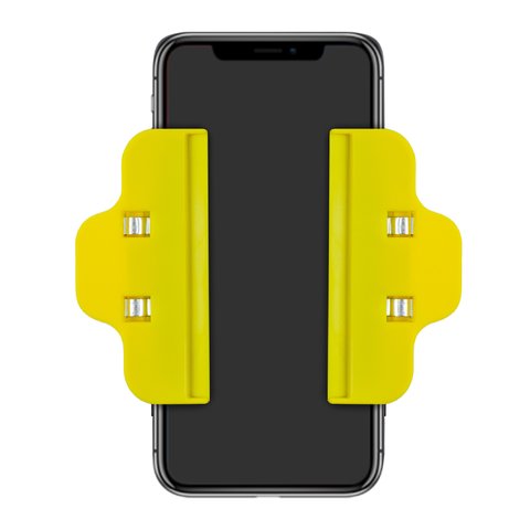 Pinza para sujetar el módulo de pantalla, 100 mm, plástico Vista previa  1