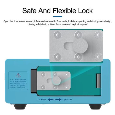 Dispositivo para pegar módulos de pantallas Sunshine S-978C Mini, sirve para las pantallas de hasta 7" Vista previa  4