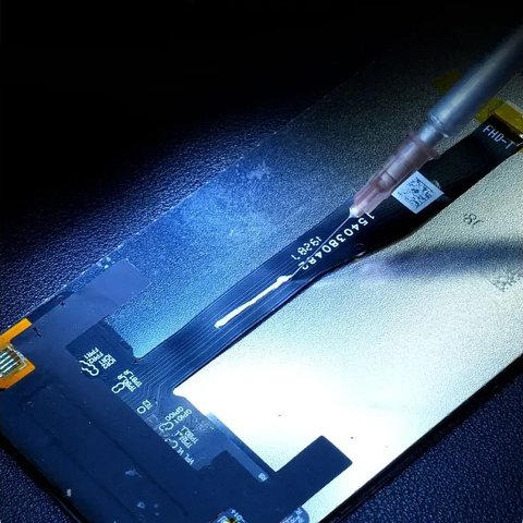 Barniz conductivo RELIFE HW31, 0,5 ml, silver conductive paint Vista previa  4