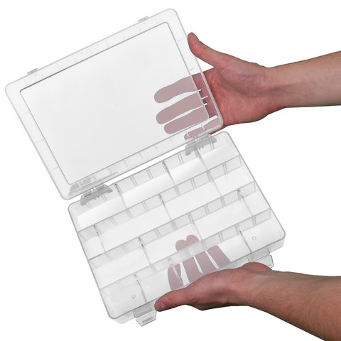 Касетниця для компонентів Pro'sKit 203-132H  (252×182×40,5 мм) Прев'ю 3