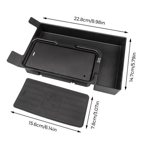 Беспроводная зарядка QI для Lexus NX 2015-2020 г.в. (15 Вт) Превью 2