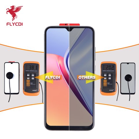 Дисплей для Xiaomi Redmi Note 8, чорний, без логотипа, без рамки, FLYCDI, M1908C3JH, M1908C3JG, M1908C3JI Прев'ю 2