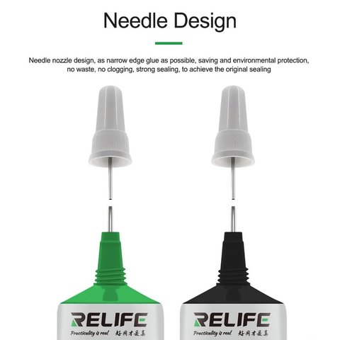 Клей-герметик RELIFE CP-0001, для приклеивания задних крышек, для дисплейных рамок, 15 мл, прозрачный Превью 1