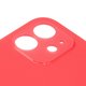 Задняя панель корпуса для iPhone 12, красная, не нужно снимать стекло камеры, Original (PRC), big hole Превью 1