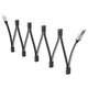 USB кабель Hoco U103, USB тип-C, USB тип-A, 100 см, 3 A, чорний, магнітний, #6931474750198 Прев'ю 1