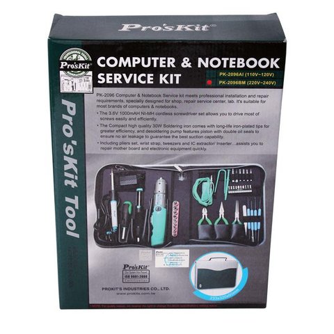 Набор инструментов Pro'sKit PK-2096BM для обслуживания ПК и ноутбуков ...