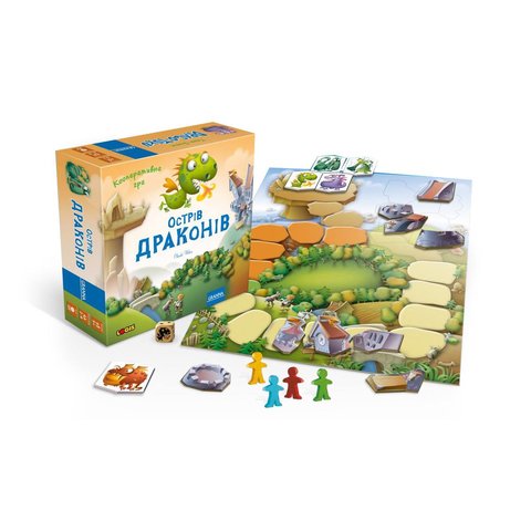 Настільна гра Granna Острів драконів Прев'ю 1