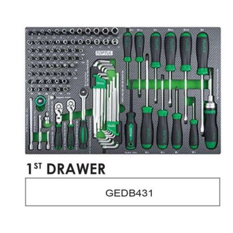 Візок з набором інструментів TOPTUL GE-44803 Прев'ю 1