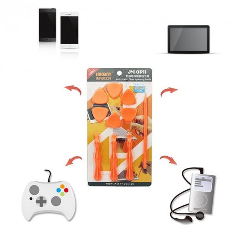 Набір інструментів для розбирання корпусів Jakemy JM-OP11 Прев'ю 2