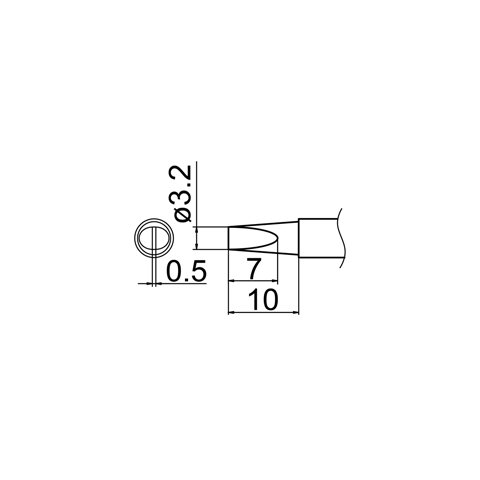 Soldering Tip HAKKO T12-DL32 Preview 4